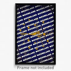 Mooreland Indiana Poster (IN City Souvenir 11x17 Town Print)