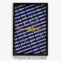 Bowling Green Indiana Poster (IN City Souvenir 11x17 Town Print)