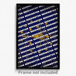 Reddington Indiana Poster (IN City Souvenir 11x17 Town Print)