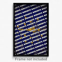 Birdseye Indiana Poster (IN City Souvenir 11x17 Town Print)