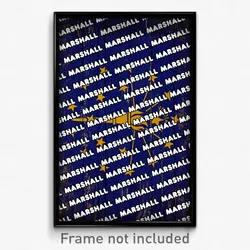 Marshall Indiana Poster (IN City Souvenir 11x17 Town Print)