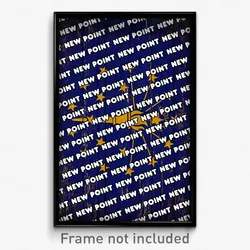 New Point Indiana Poster (IN City Souvenir 11x17 Town Print)