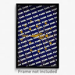 Earl Park Indiana Poster (IN City Souvenir 11x17 Town Print)