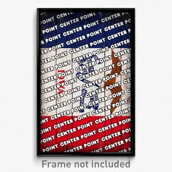 Center Point Iowa Poster (IA City Souvenir 11x17 Town Print)