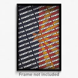 Somerton Arizona Poster (AZ City Souvenir 11x17 Town Print)