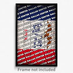 Dallas Center Iowa Poster (IA City Souvenir 11x17 Town Print)