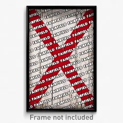 Fairfield Alabama Poster (AL City Souvenir 11x17 Town Print)