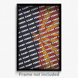 Camp Verde Arizona Poster (AZ City Souvenir 11x17 Town Print)