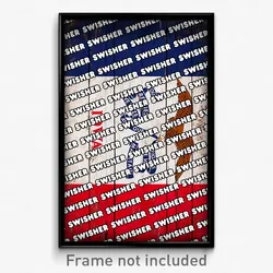 Swisher Iowa Poster (IA City Souvenir 11x17 Town Print)