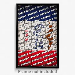 Odebolt Iowa Poster (IA City Souvenir 11x17 Town Print)