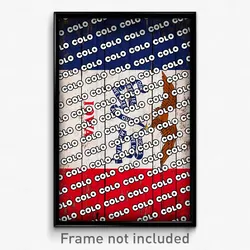 Colo Iowa Poster (IA City Souvenir 11x17 Town Print)