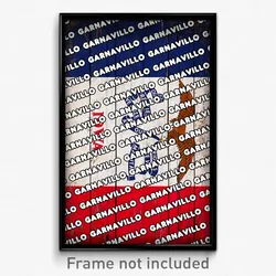 Garnavillo Iowa Poster (IA City Souvenir 11x17 Town Print)