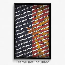 Golden Valley Arizona Poster (AZ City Souvenir 11x17 Town Print)
