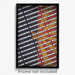 Wickenburg Arizona Poster (AZ City Souvenir 11x17 Town Print)