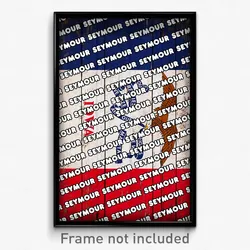 Seymour Iowa Poster (IA City Souvenir 11x17 Town Print)