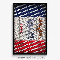 Bonaparte Iowa Poster (IA City Souvenir 11x17 Town Print)