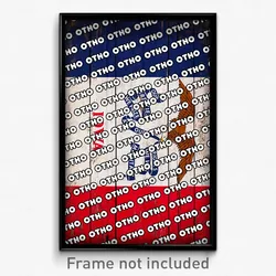 Otho Iowa Poster (IA City Souvenir 11x17 Town Print)
