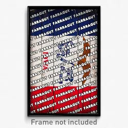 Farragut Iowa Poster (IA City Souvenir 11x17 Town Print)