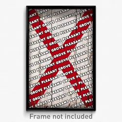 Pleasant Grove Alabama Poster (AL City Souvenir 11x17 Town Print)