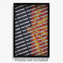 Thatcher Arizona Poster (AZ City Souvenir 11x17 Town Print)