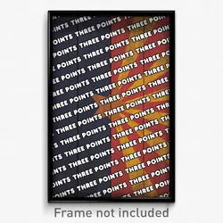 Three Points Arizona Poster (AZ City Souvenir 11x17 Town Print)