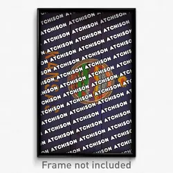 Atchison Kansas Poster (KS City Souvenir 11x17 Town Print)