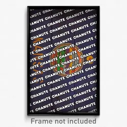 Chanute Kansas Poster (KS City Souvenir 11x17 Town Print)