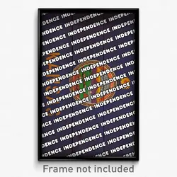 Independence Kansas Poster (KS City Souvenir 11x17 Town Print)