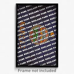 Roeland Park Kansas Poster (KS City Souvenir 11x17 Town Print)