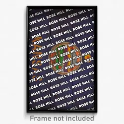 Rose Hill Kansas Poster (KS City Souvenir 11x17 Town Print)