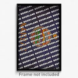 Goodland Kansas Poster (KS City Souvenir 11x17 Town Print)