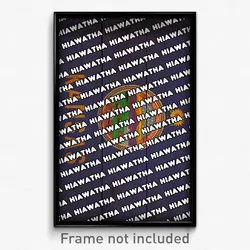 Hiawatha Kansas Poster (KS City Souvenir 11x17 Town Print)