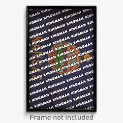 Kingman Kansas Poster (KS City Souvenir 11x17 Town Print)