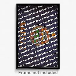 Cherryvale Kansas Poster (KS City Souvenir 11x17 Town Print)