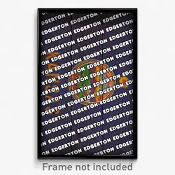 Edgerton Kansas Poster (KS City Souvenir 11x17 Town Print)