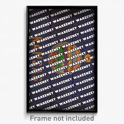 WaKeeney Kansas Poster (KS City Souvenir 11x17 Town Print)
