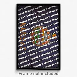 Conway Springs Kansas Poster (KS City Souvenir 11x17 Town Print)