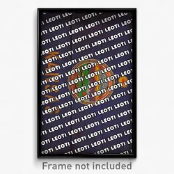 Leoti Kansas Poster (KS City Souvenir 11x17 Town Print)