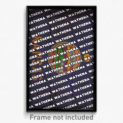 Wathena Kansas Poster (KS City Souvenir 11x17 Town Print)