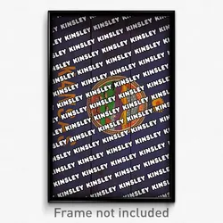 Kinsley Kansas Poster (KS City Souvenir 11x17 Town Print)