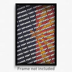 Fort Defiance Arizona Poster (AZ City Souvenir 11x17 Town Print)