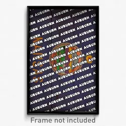 Auburn Kansas Poster (KS City Souvenir 11x17 Town Print)