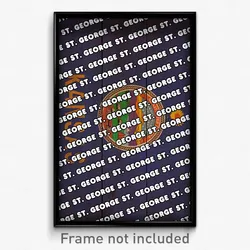 St. George Kansas Poster (KS City Souvenir 11x17 Town Print)
