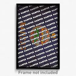 Harper Kansas Poster (KS City Souvenir 11x17 Town Print)