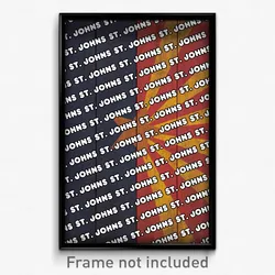 St. Johns Arizona Poster (AZ City Souvenir 11x17 Town Print)