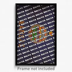 Galva Kansas Poster (KS City Souvenir 11x17 Town Print)