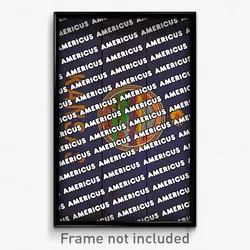 Americus Kansas Poster (KS City Souvenir 11x17 Town Print)