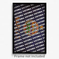 Victoria Kansas Poster (KS City Souvenir 11x17 Town Print)