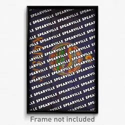 Spearville Kansas Poster (KS City Souvenir 11x17 Town Print)