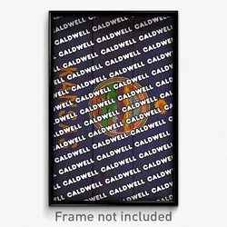 Caldwell Kansas Poster (KS City Souvenir 11x17 Town Print)